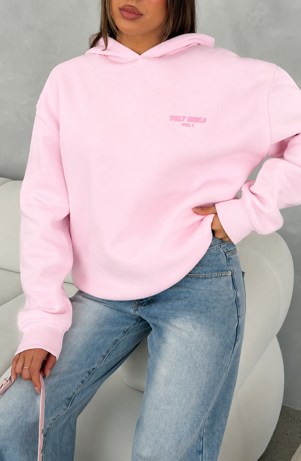 Polerón Rosado Estampado Mi tienda