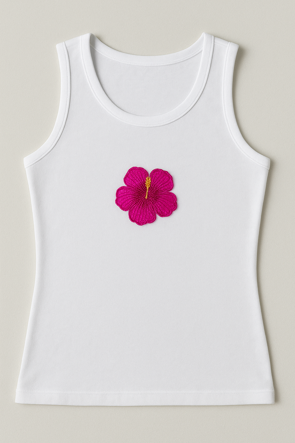 Top Básico Lentejuelas Fucsia