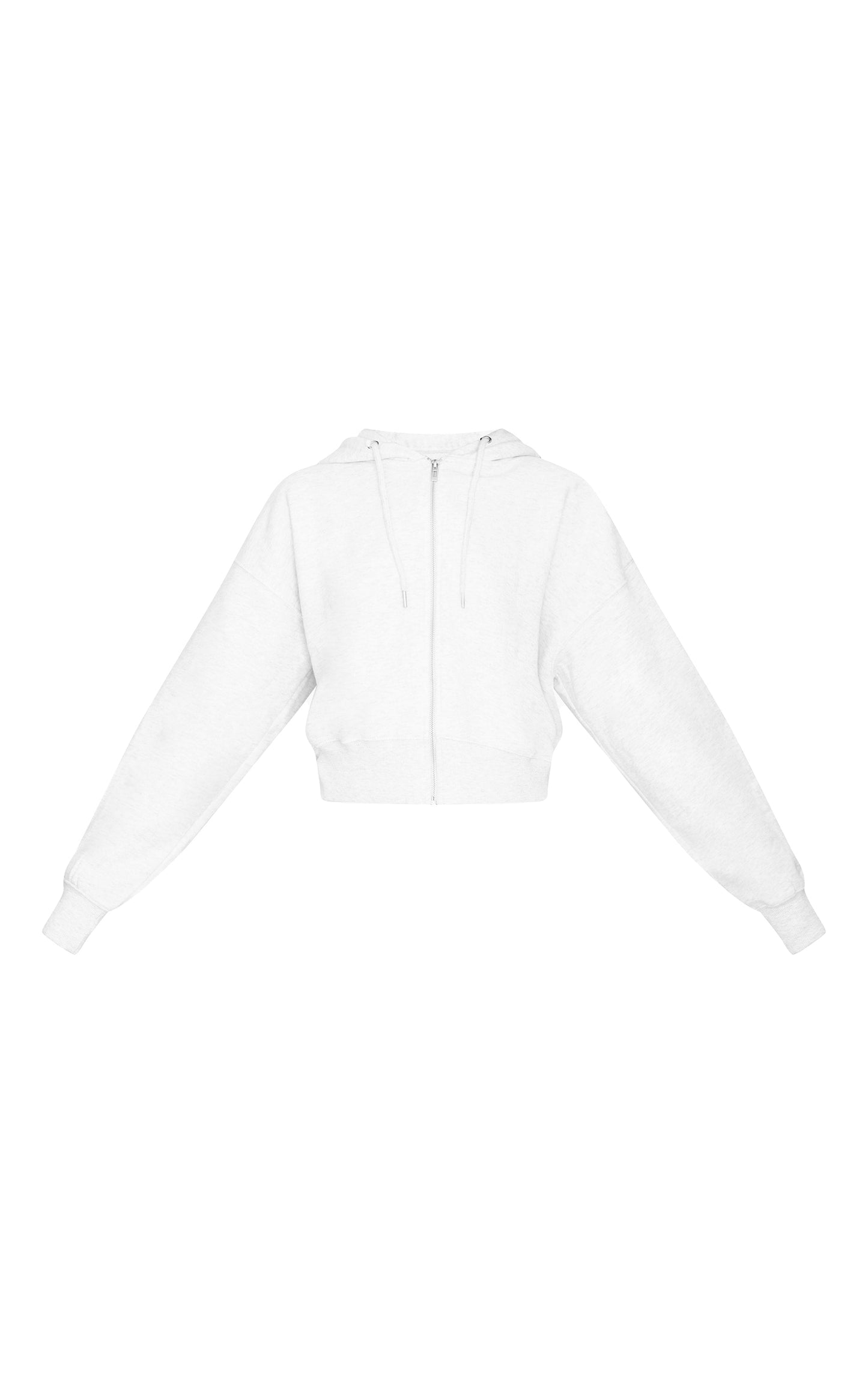 Polerón Corto Gris Claro Mi tienda