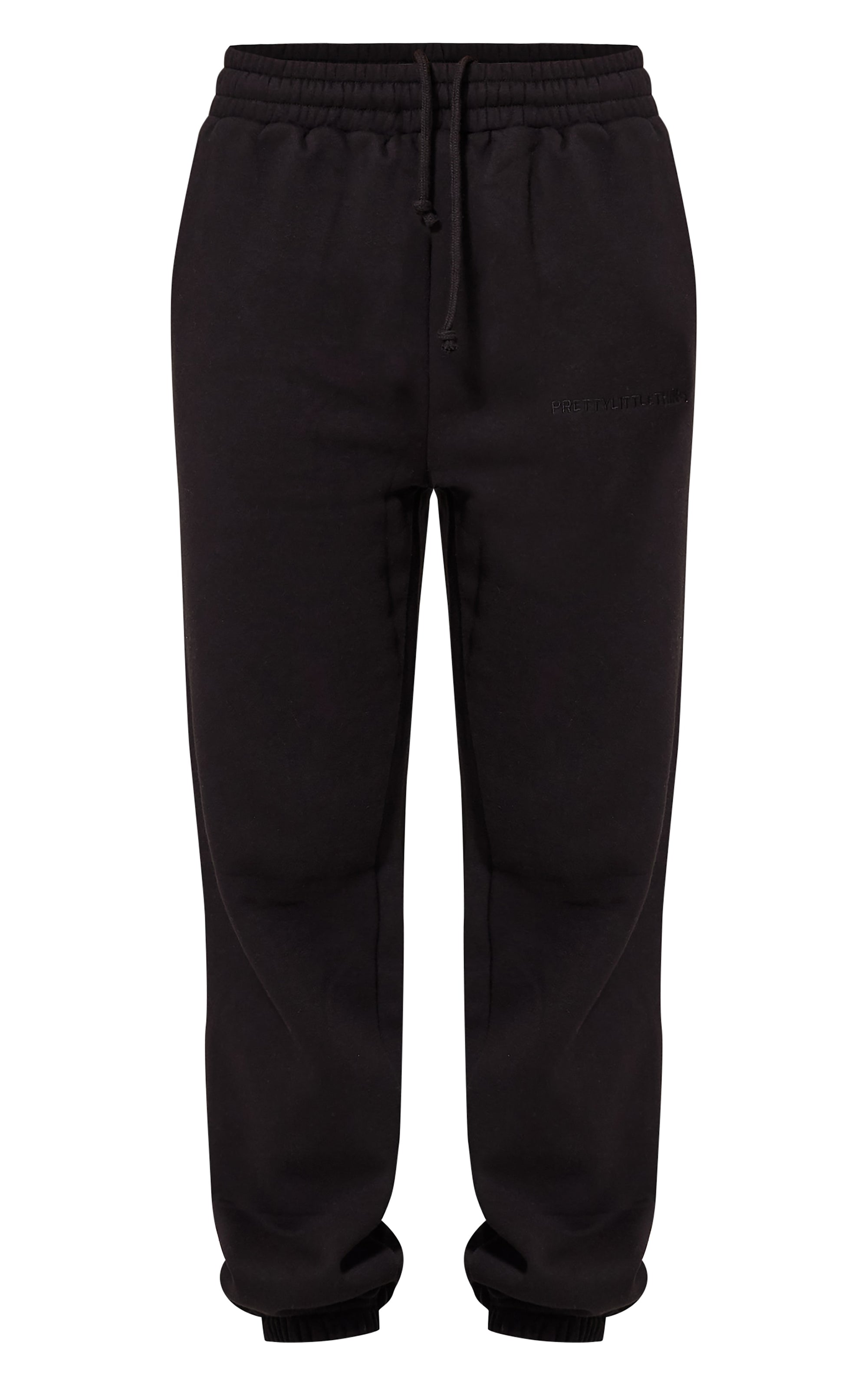 Pantalón Negro Puño Algodón