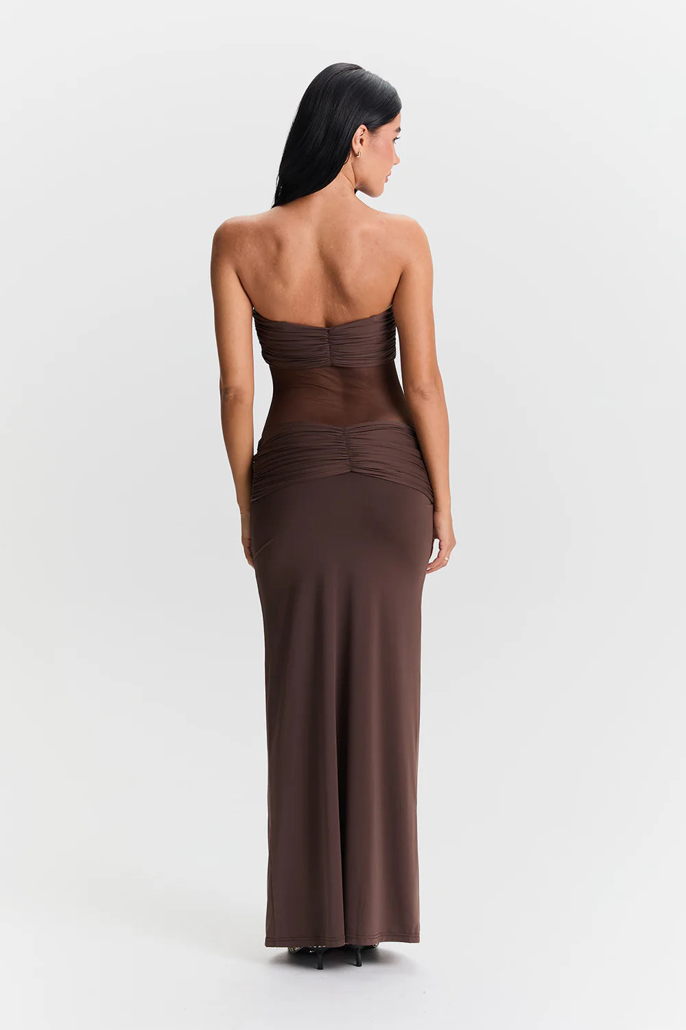 Amara Maxi Dress Brown
