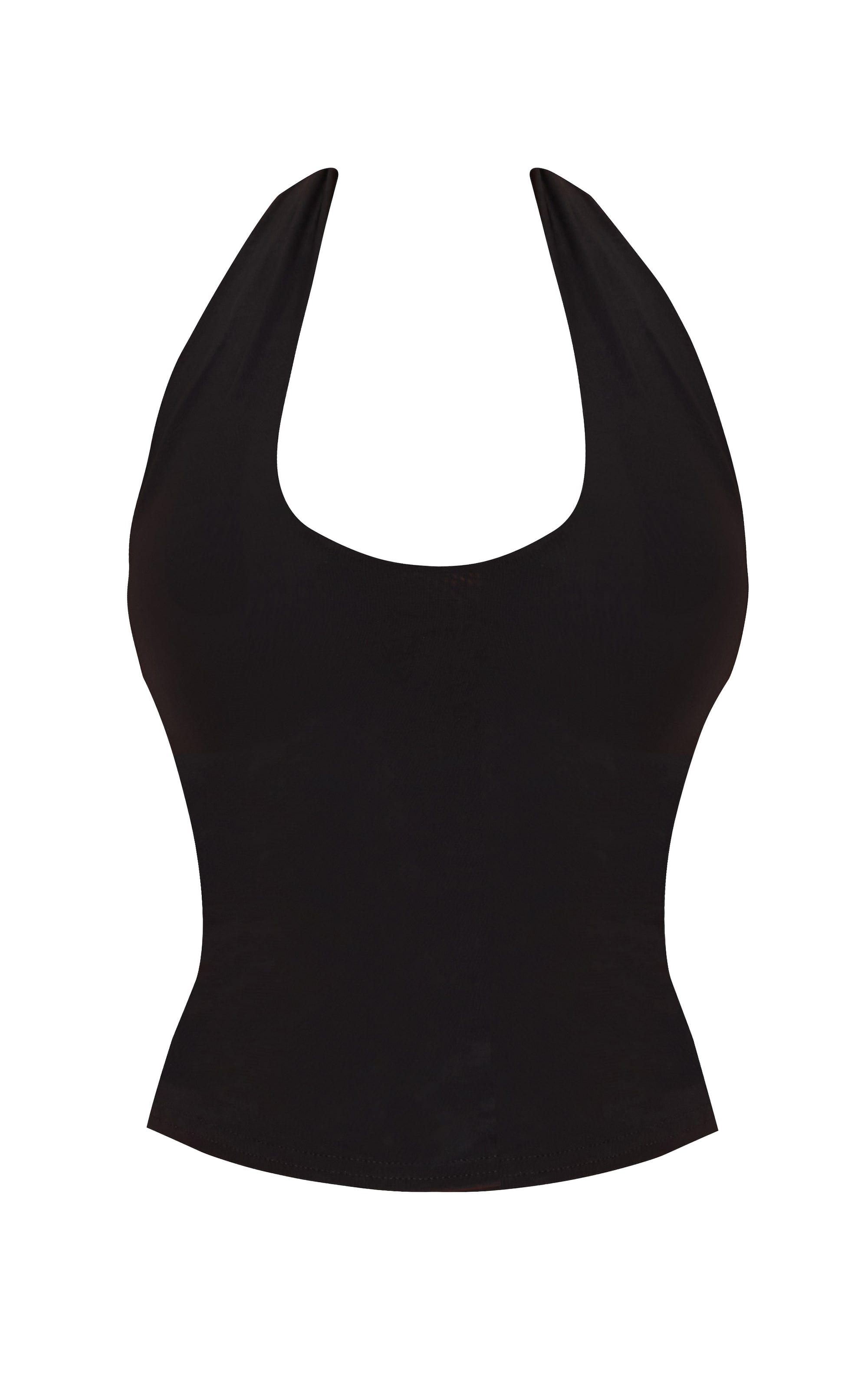 Top Halter Negro Mujer