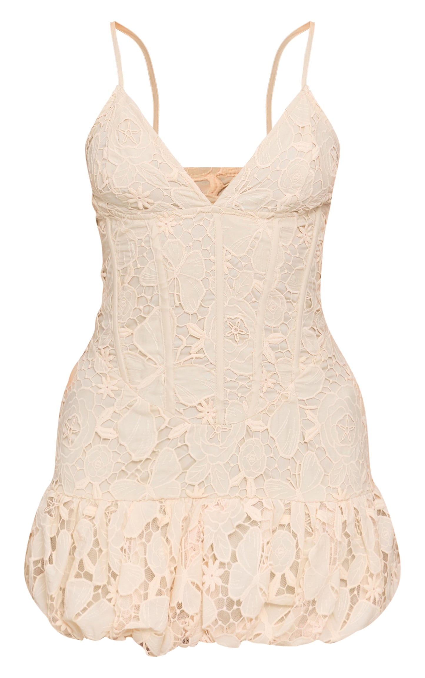 Vestido Mini Encaje Blanco Mi tienda