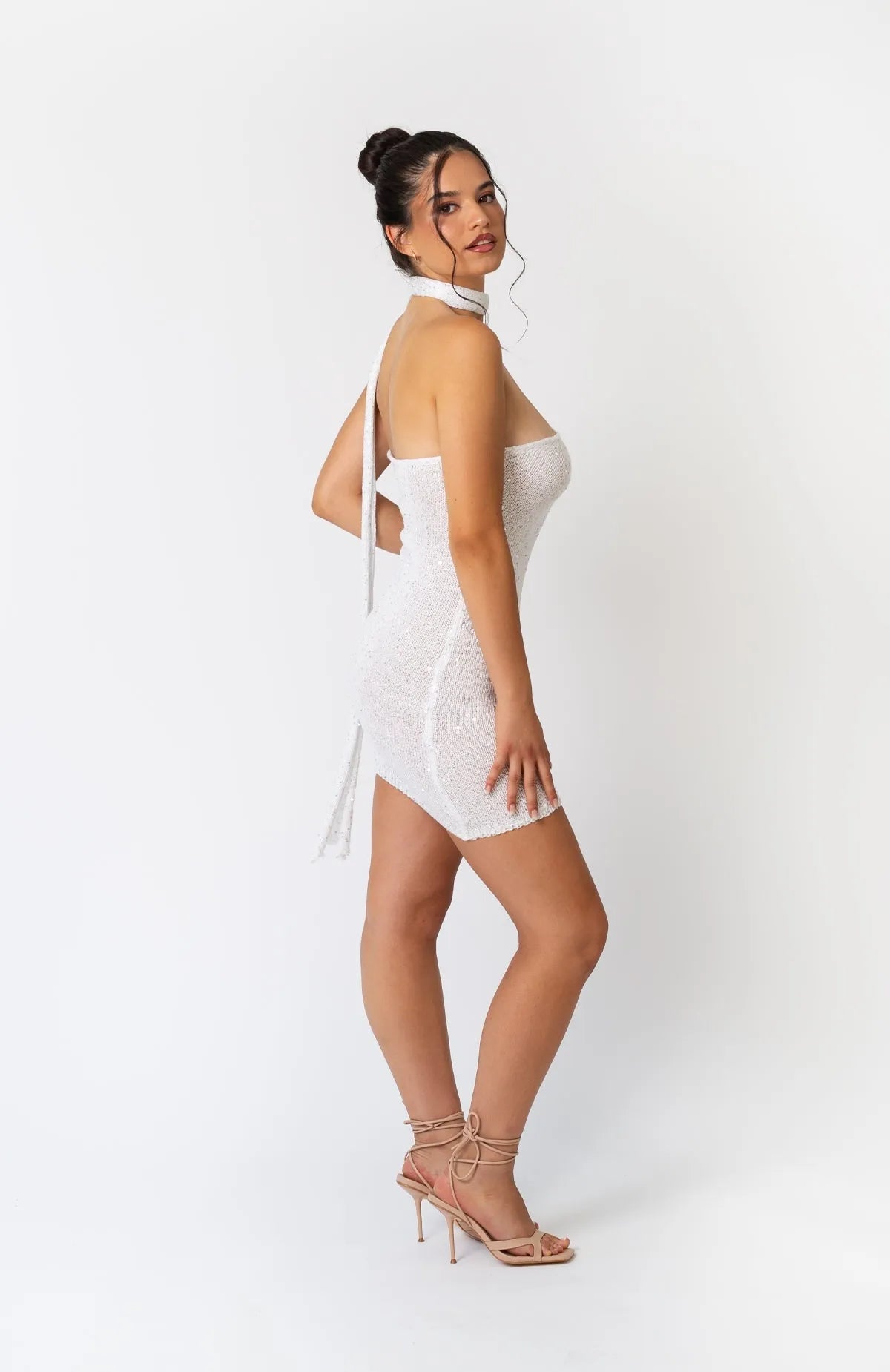 Eloise Mini White Dress Mi tienda