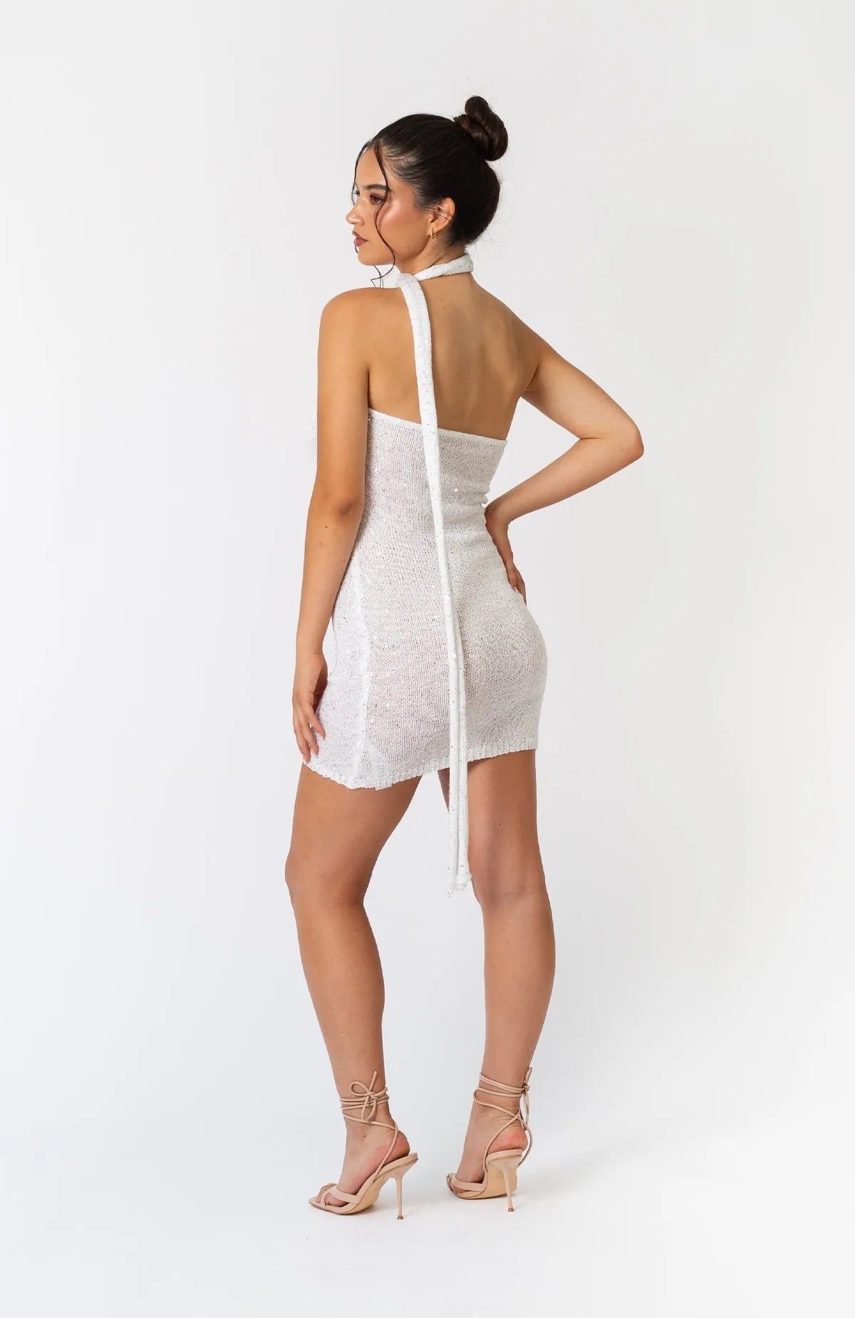 Eloise Mini White Dress Mi tienda