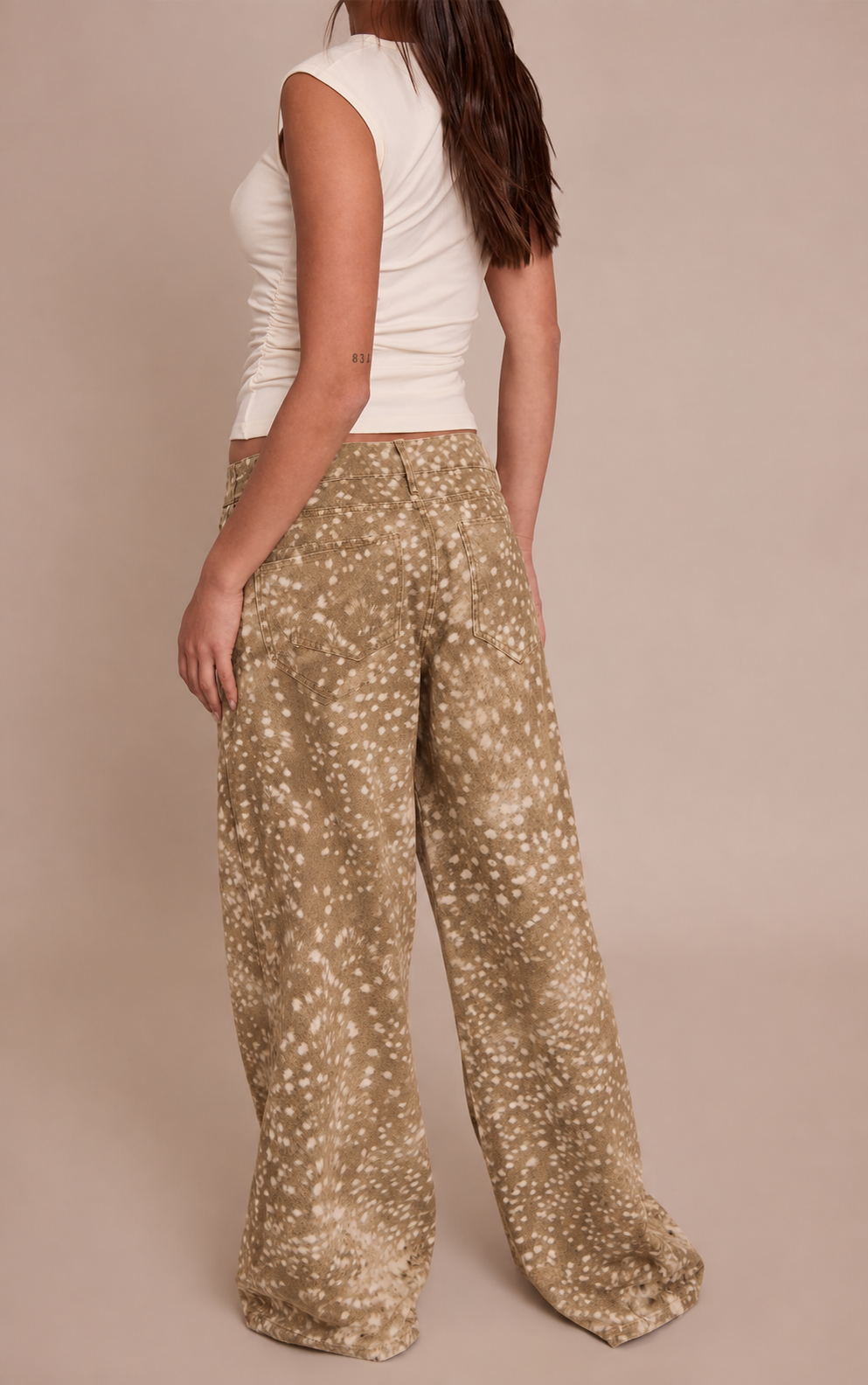 Pantalón Wide Leg Animal VELT