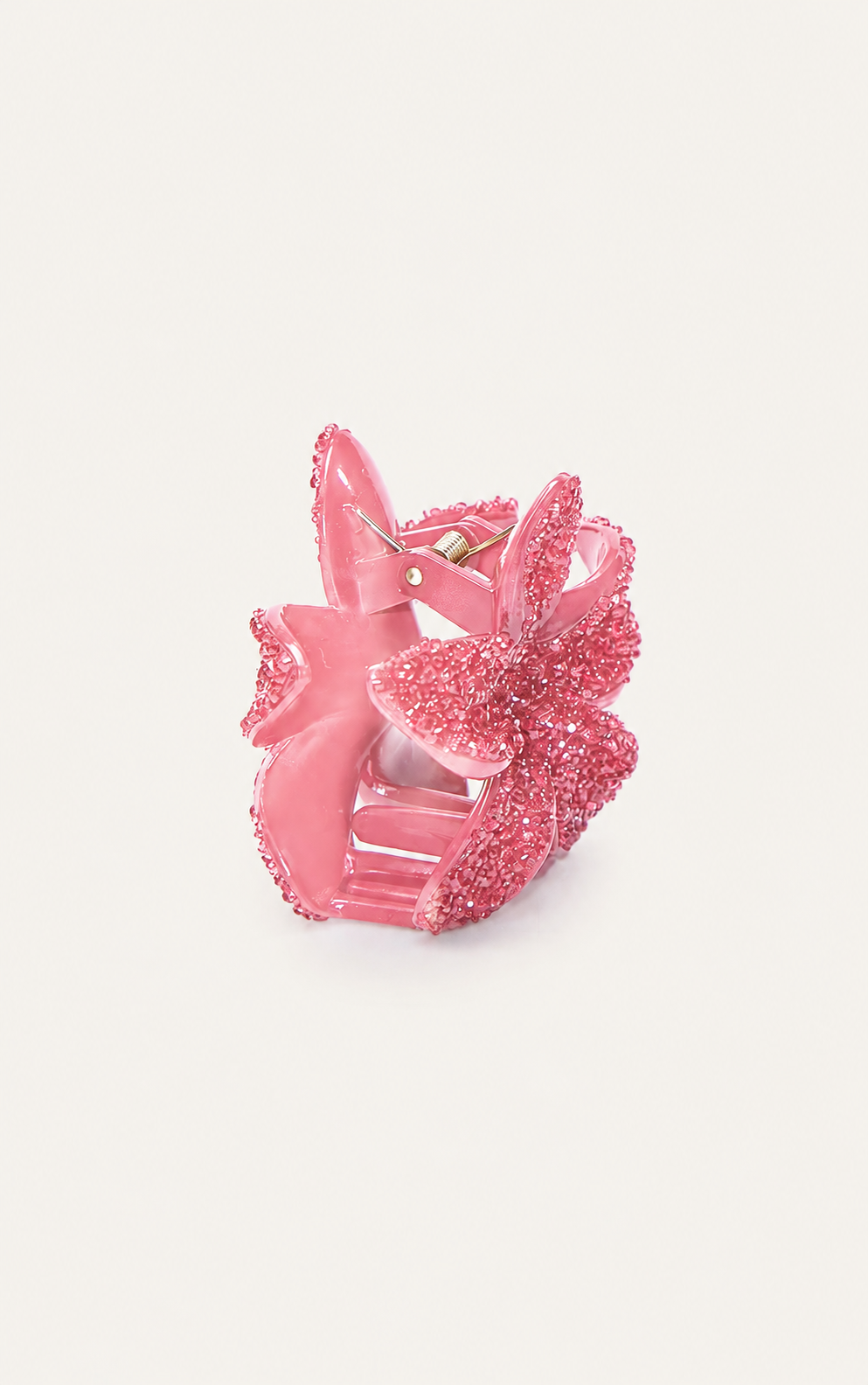 3 Set Pinzas Flor Rosa Mi tienda