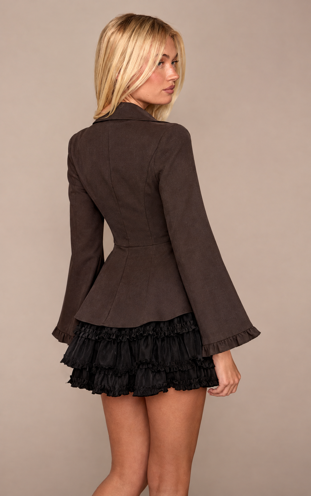 Disfraz Gótico Victoriano Mujer con Chaqueta, Blusa y Falda V E L T
