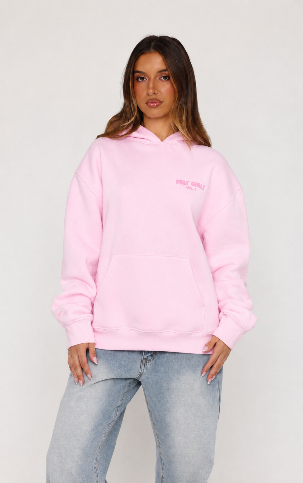 Polerón Rosado Estampado Mi tienda