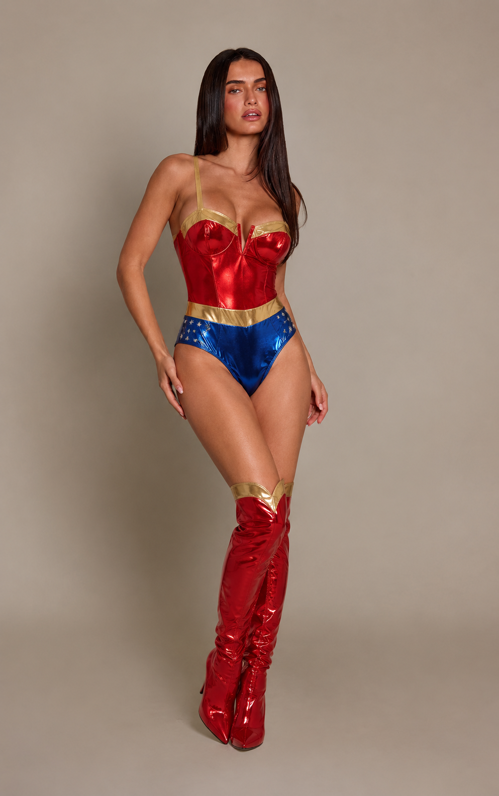 Disfraz Mujer Maravilla / Wonder Woman Costume V E L T
