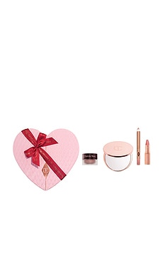 Charlotte Tilbury Pillow Talk Icons On The Go - kit en lata de corazón