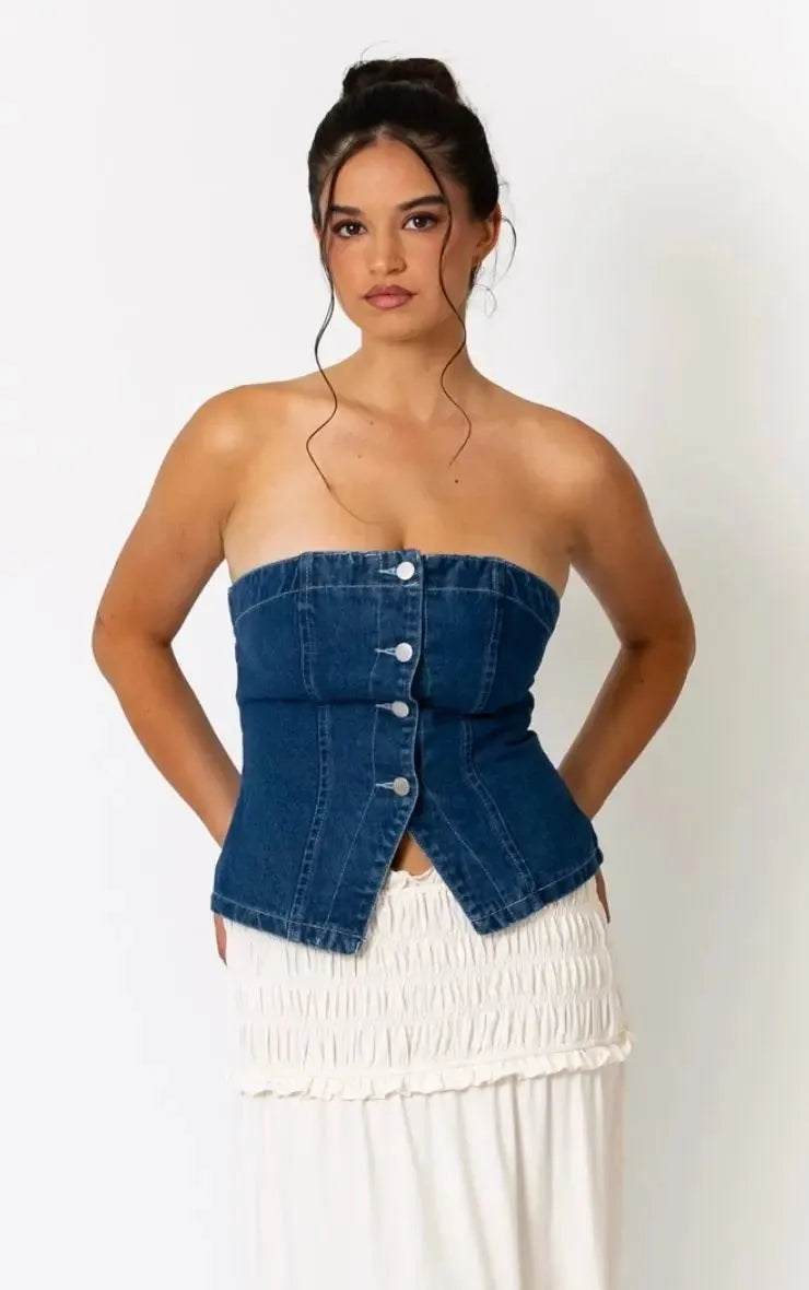 Dakota Denim Top Mi tienda