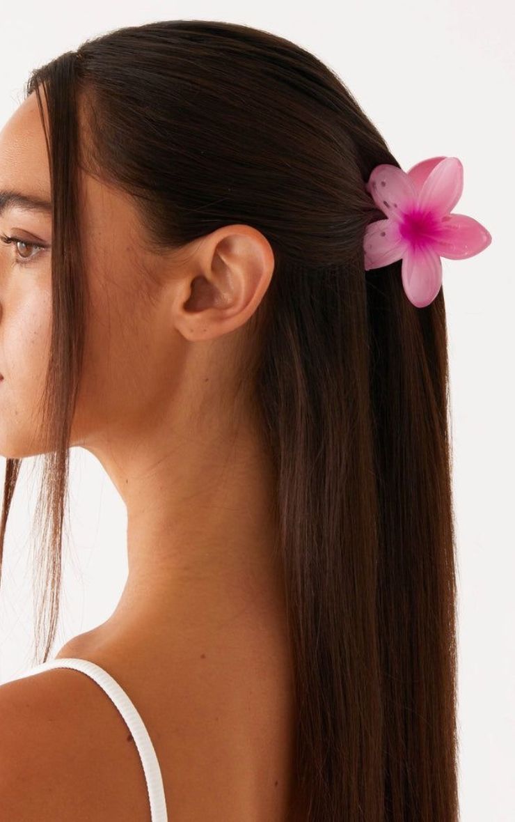 Pinza Flor Fucsia para el Pelo Mi tienda