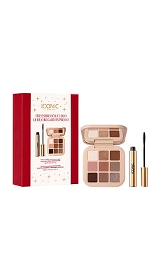 ICONIC LONDON The Espresso Eye Duo - máscara y paleta de 9 sombras