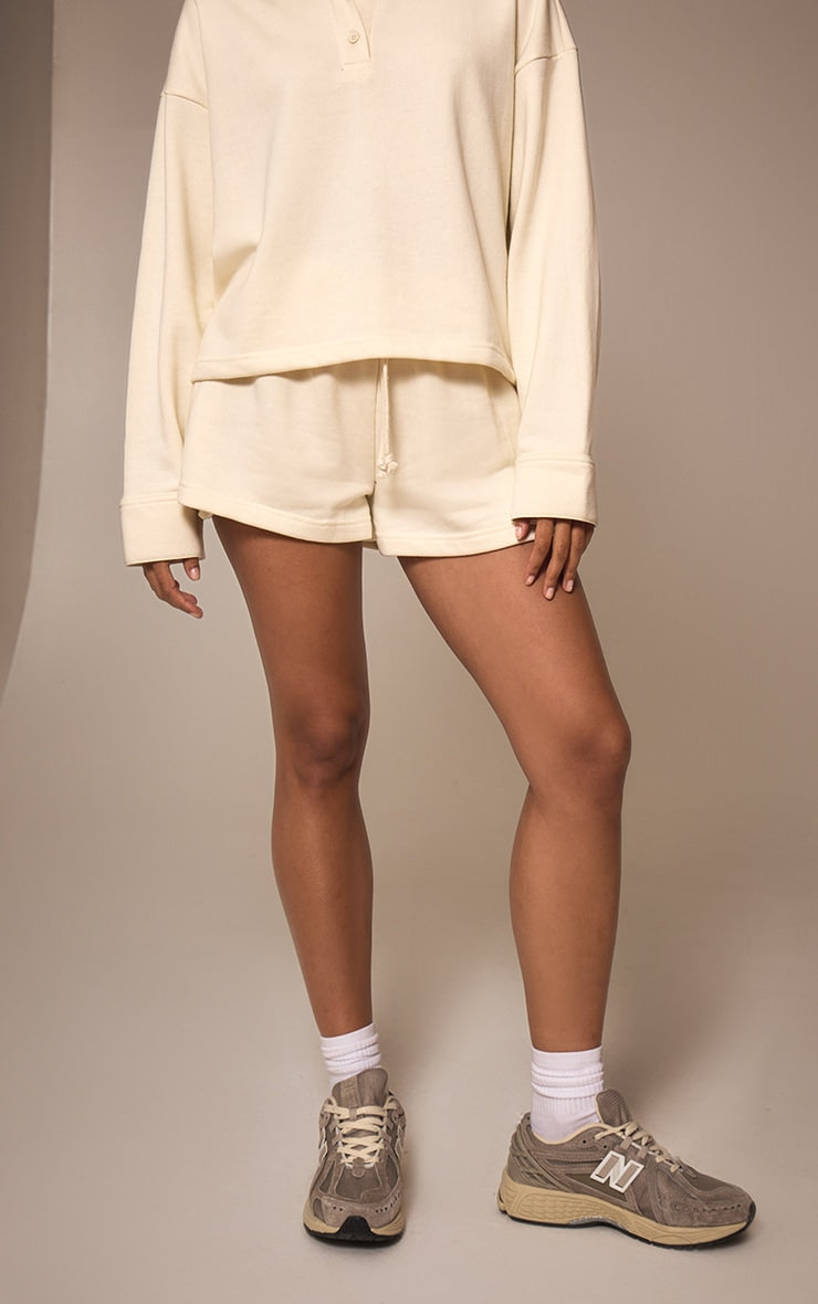 Short Buzo Beige Algodón Mi tienda