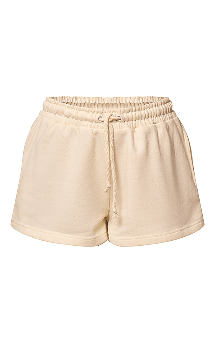 Short Buzo Beige Algodón Mi tienda
