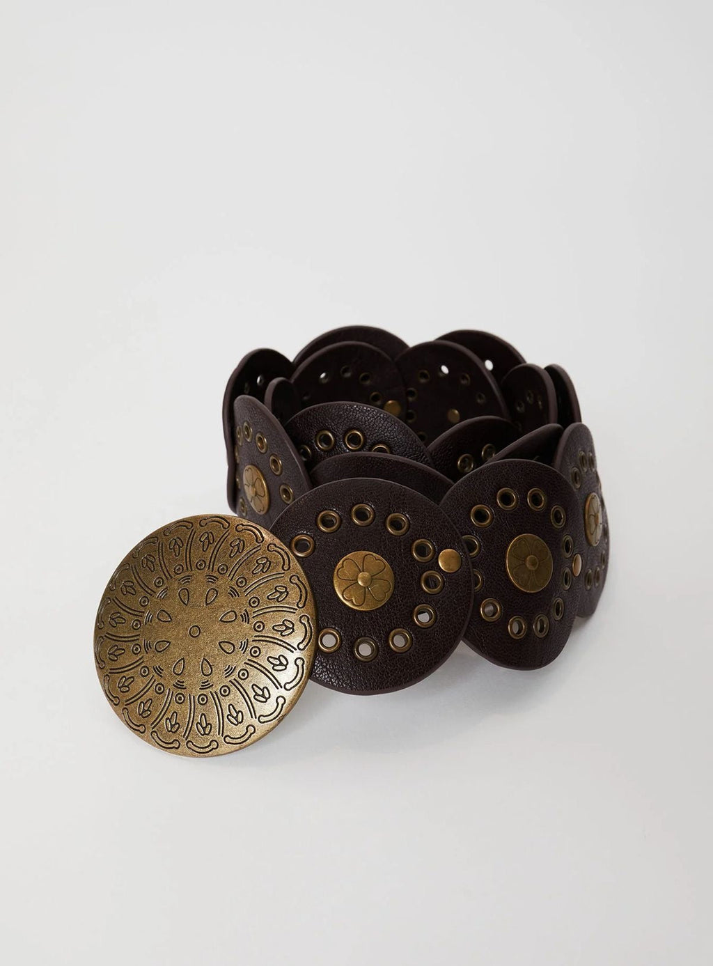 Cinturón Chunky Café Mi tienda