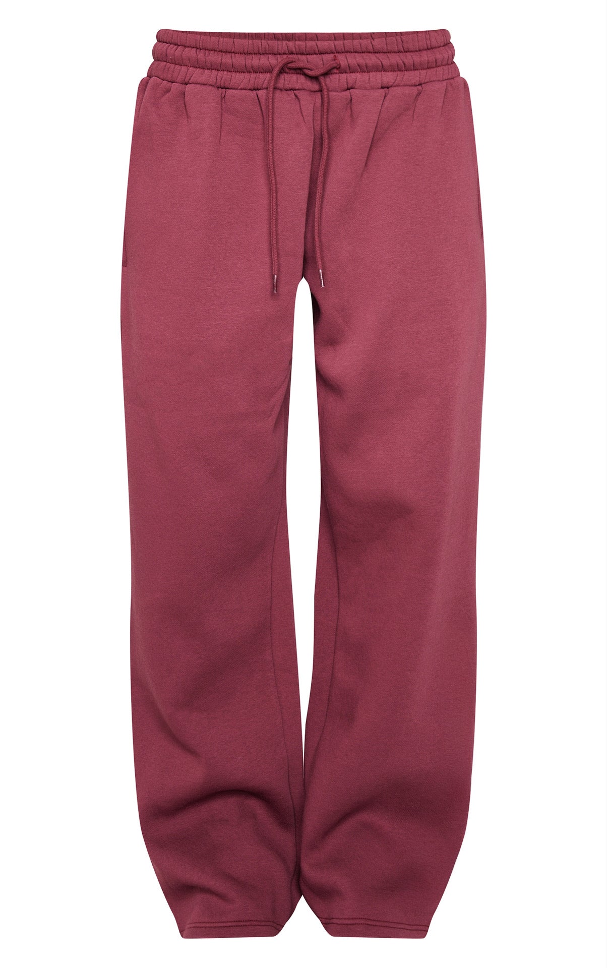 Pantalón Recto Burdeo Algodón Mi tienda