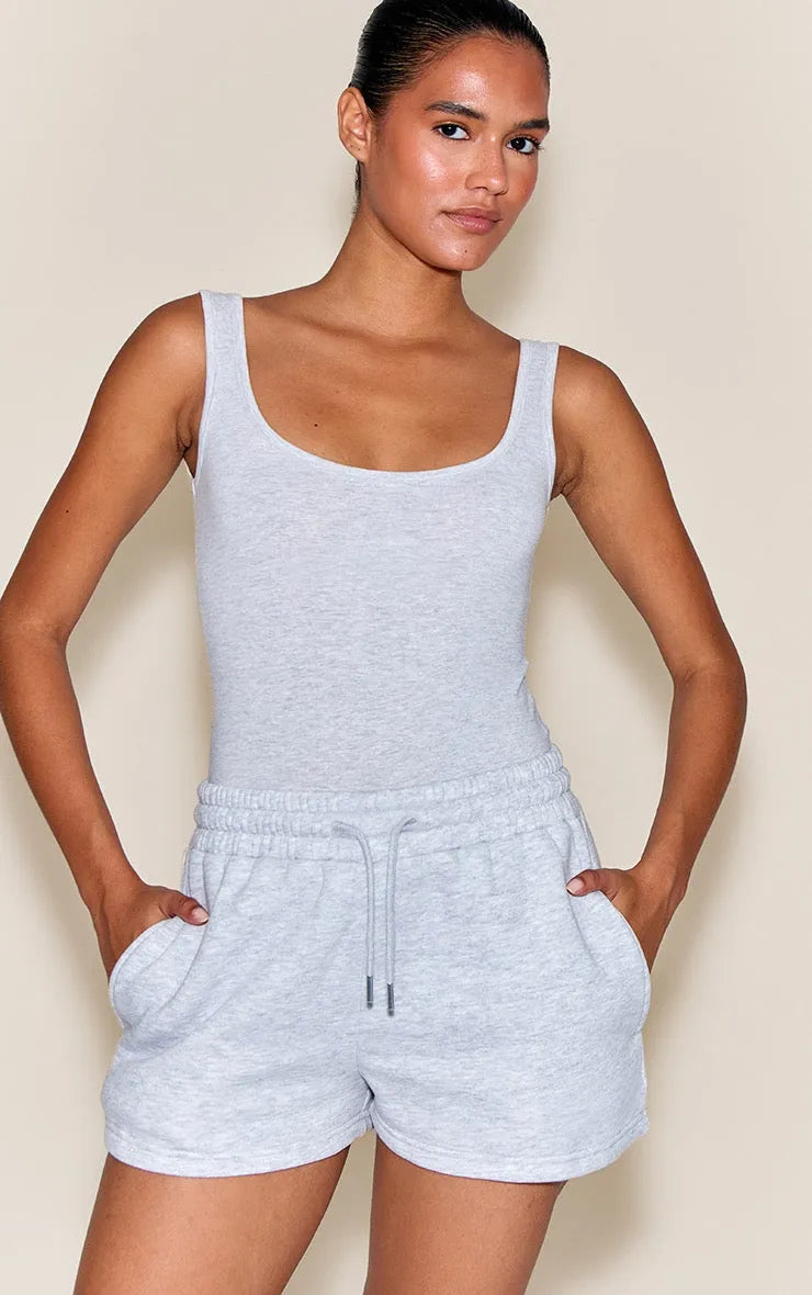 Short Buzo Gris Algodón Mi tienda