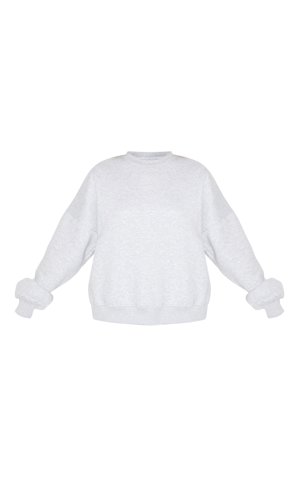 Conjunto Buzo Gris Mujer Polerón Polo & Pantalón Recto Algodón