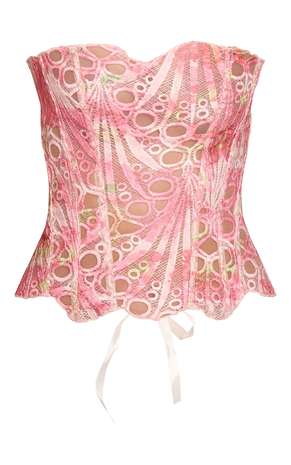 Corset Top Color Floral Mi tienda