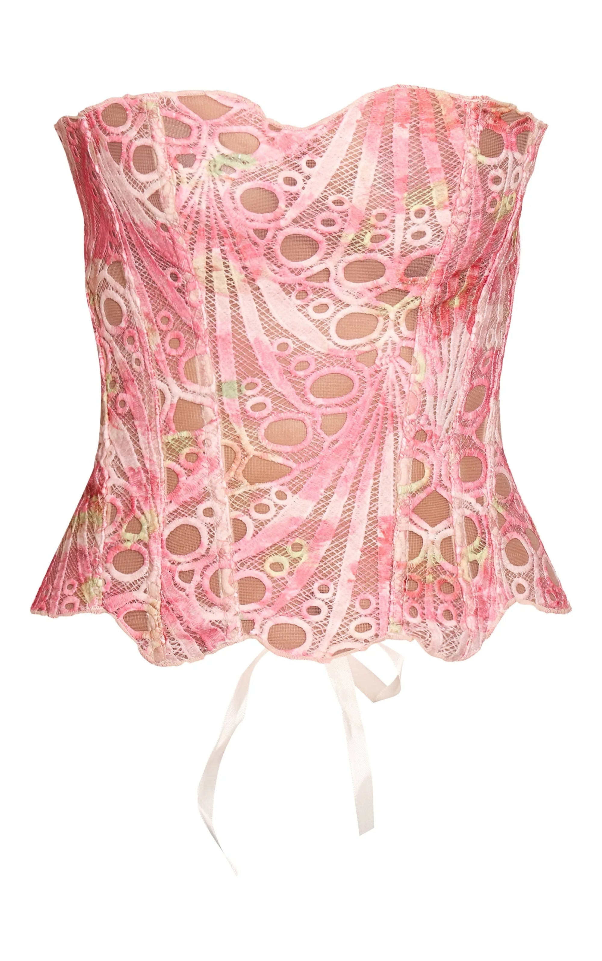 Corset Top Color Floral Mi tienda