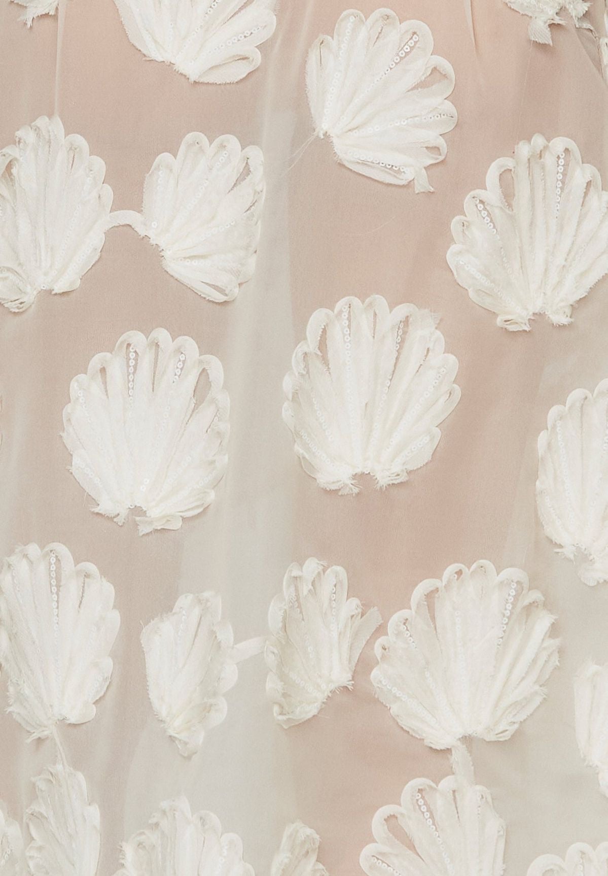 Conjunto White Shell Top Falda Mi tienda