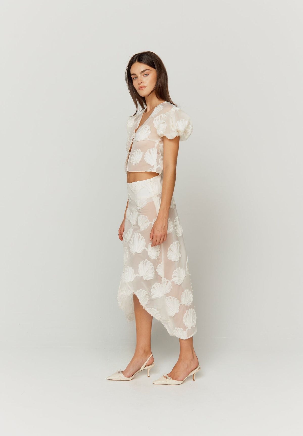 Top Transparencia Blanco Conchas Mi tienda