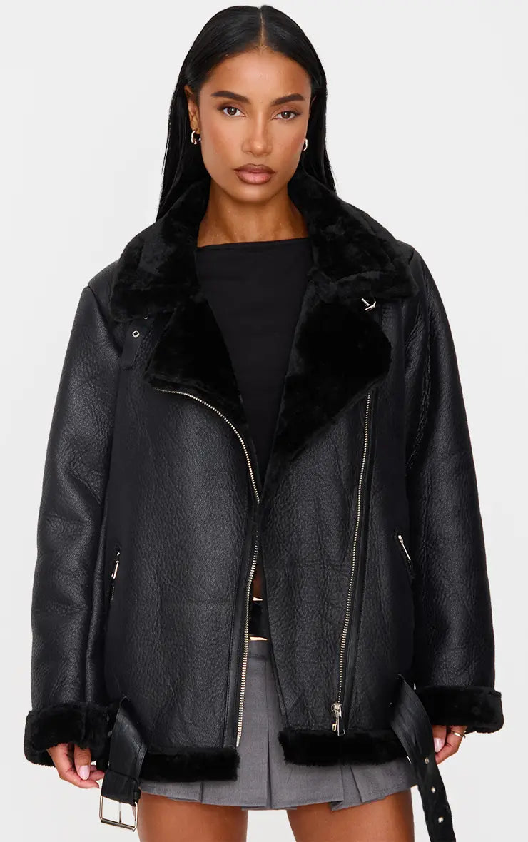 Chaqueta Aviadora Negra Mi tienda