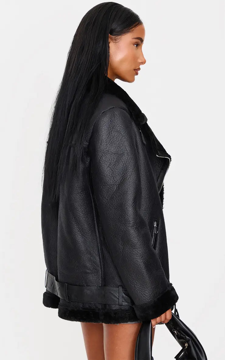 Chaqueta Aviadora Negra Mi tienda
