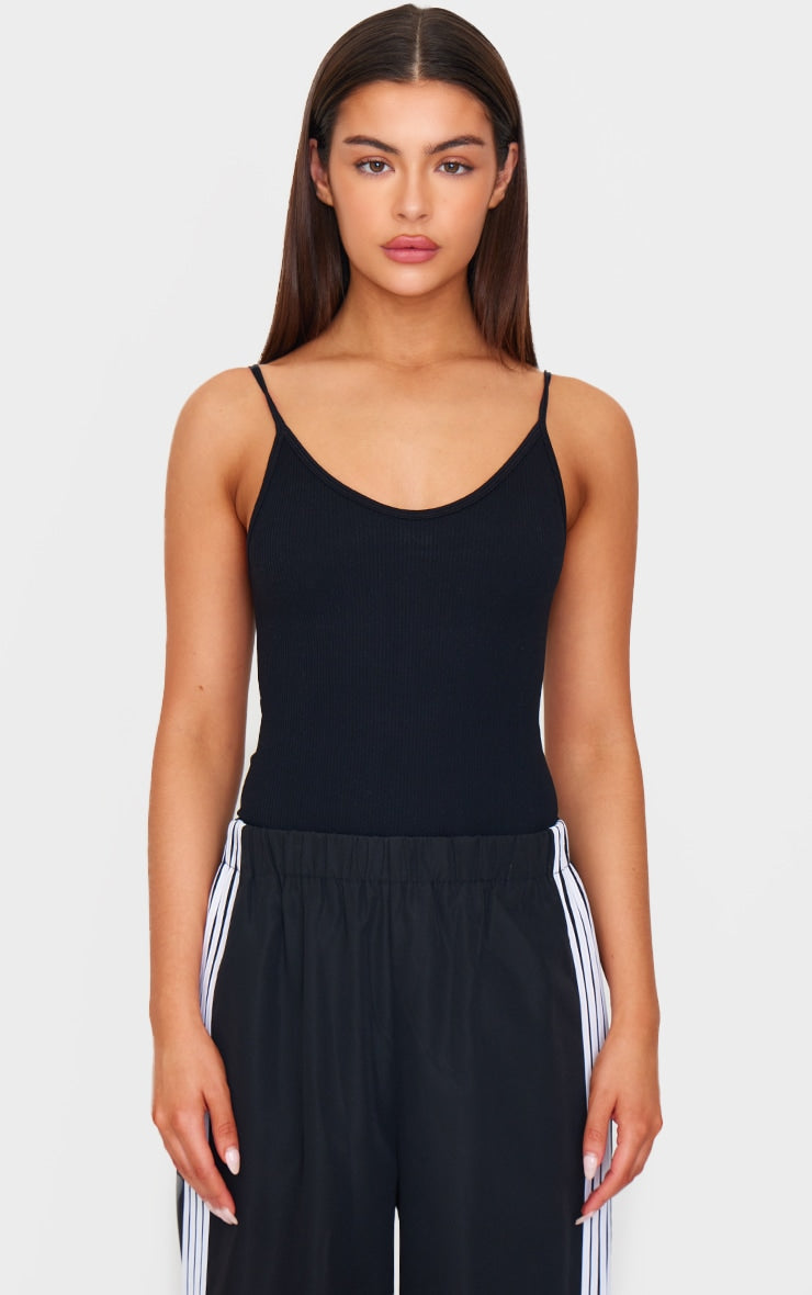 Body Básico Negro Mujer