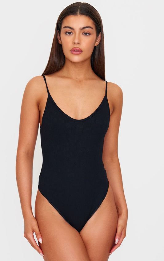 Body Básico Negro Mujer Mi tienda