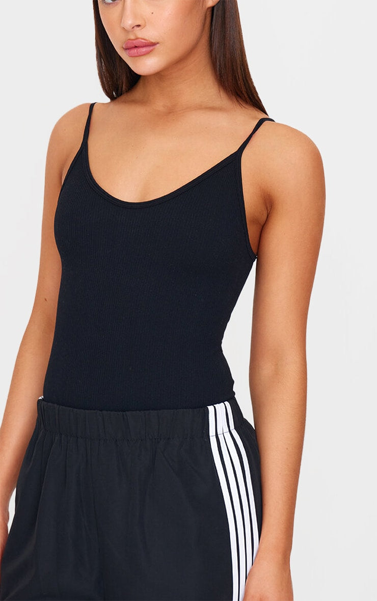 Body Básico Negro Mujer