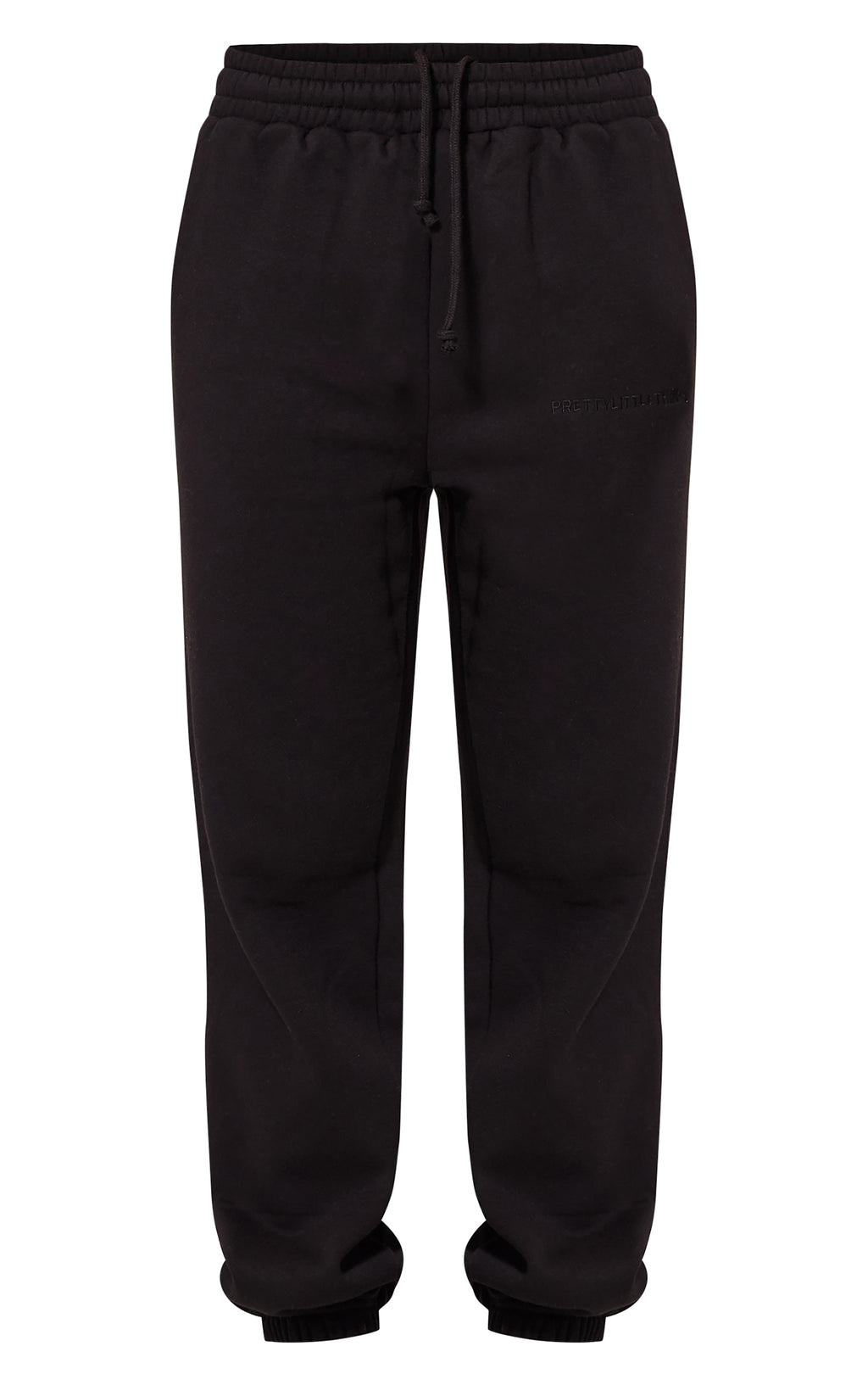 Pantalón Buzo Negro Mujer con Puño
