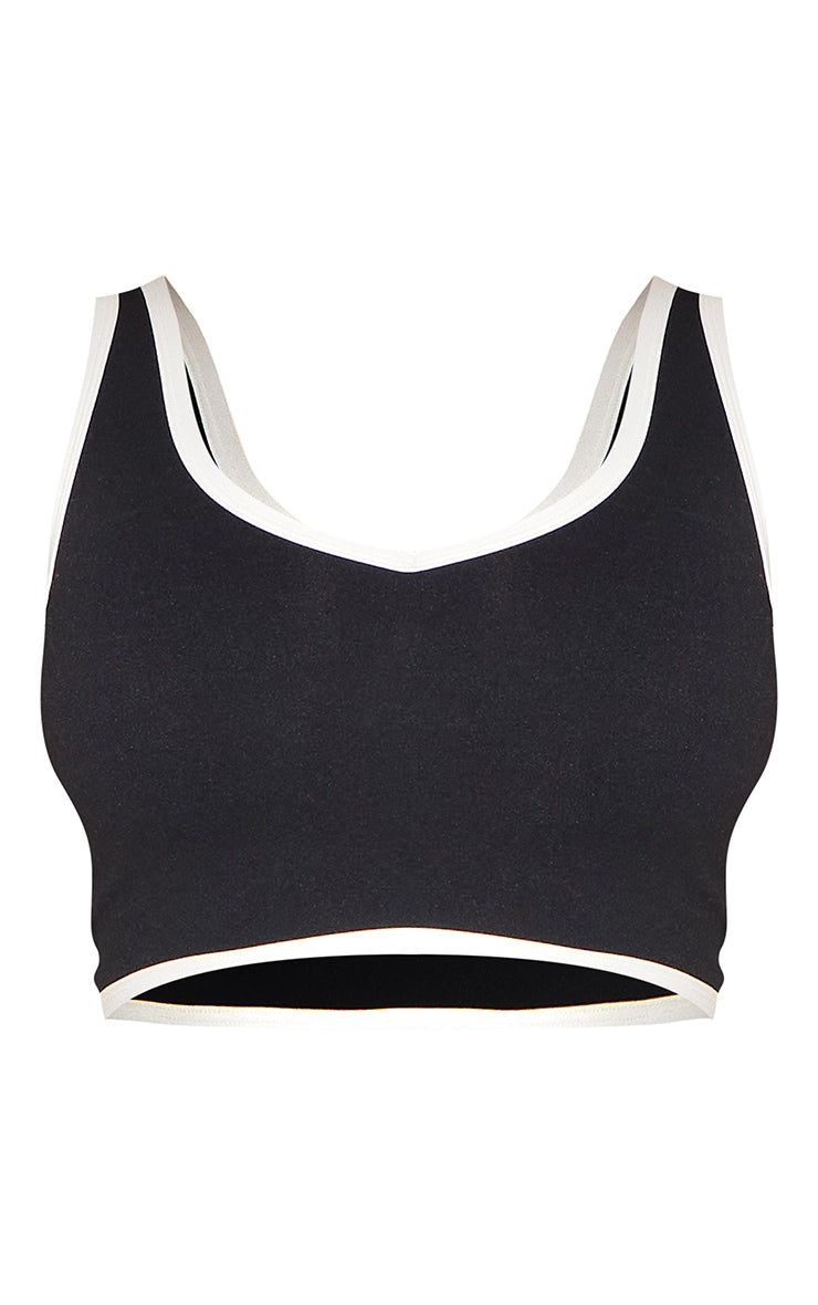 Conjunto Deportivo Negro Calzas & Top Mi tienda