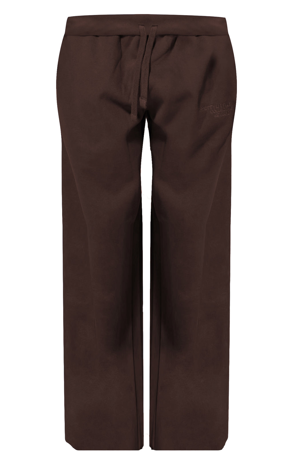 Pantalón Café Mujer con Puño Algodón