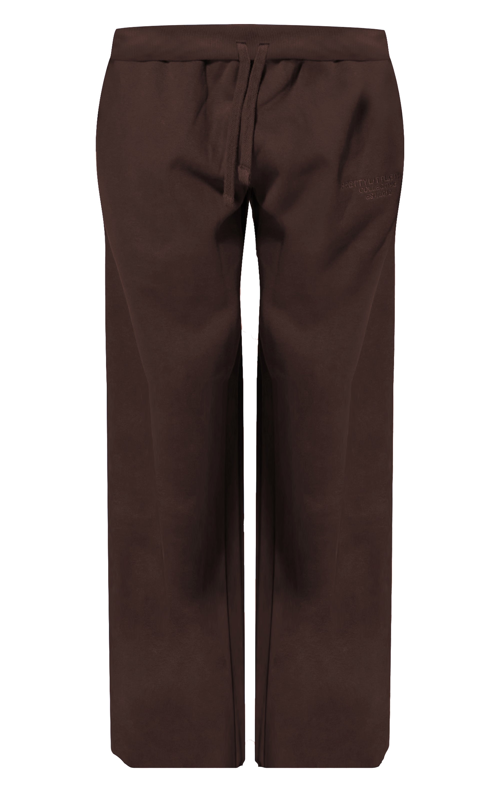 Pantalón Café Mujer con Puño Algodón
