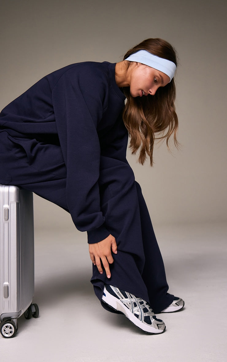 Polerón Polo Azul Navy Mujer Algodón