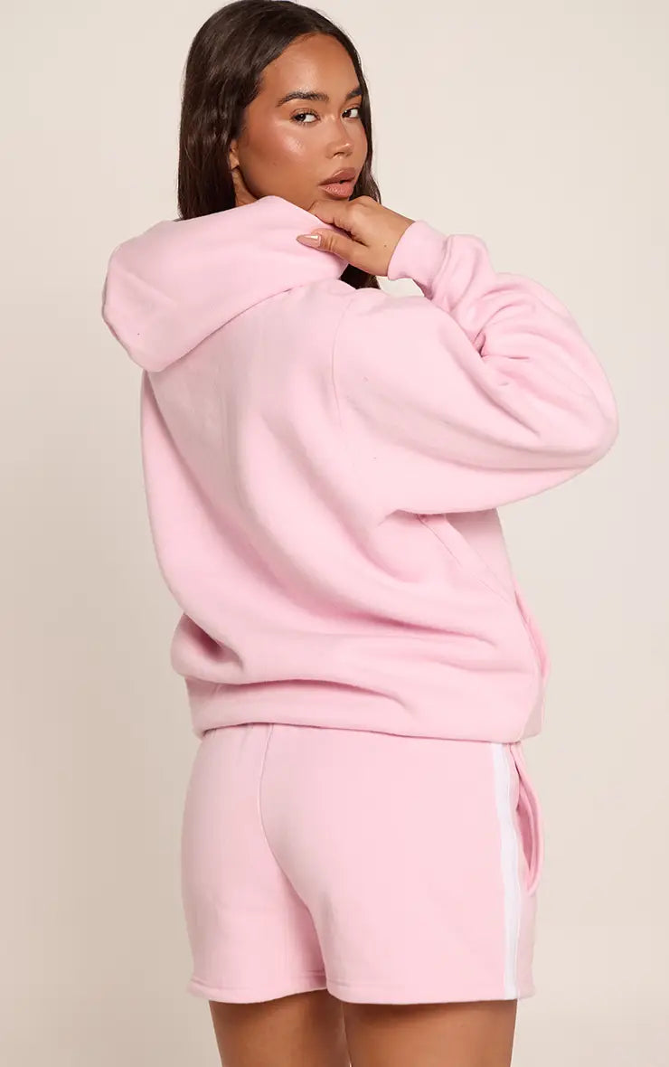 Polerón Rosado con Capucha Mi tienda