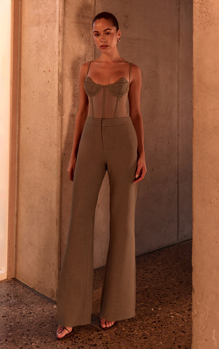 Body Mesh Sastre Verde Salvia Oscuro Mi tienda