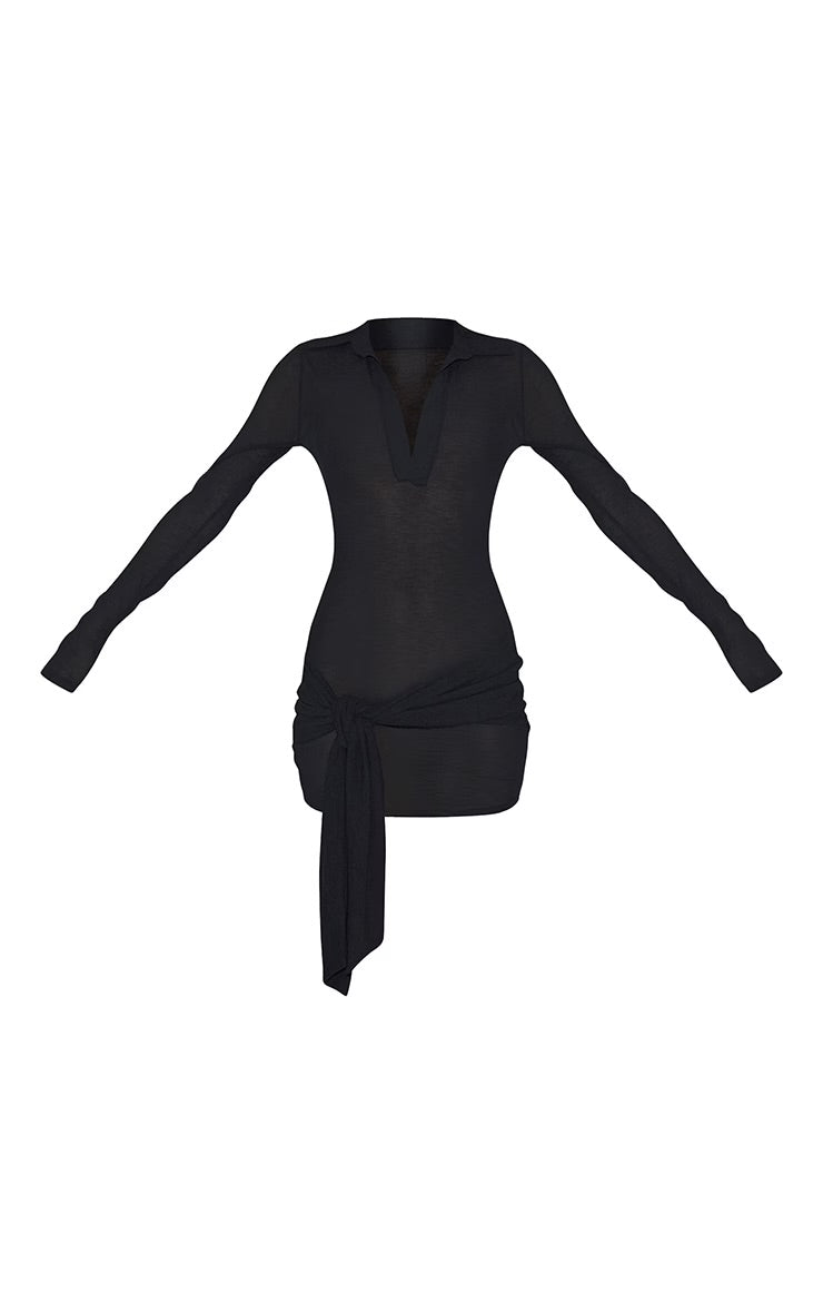 VESTIDO BODYCON NEGRO Mi tienda