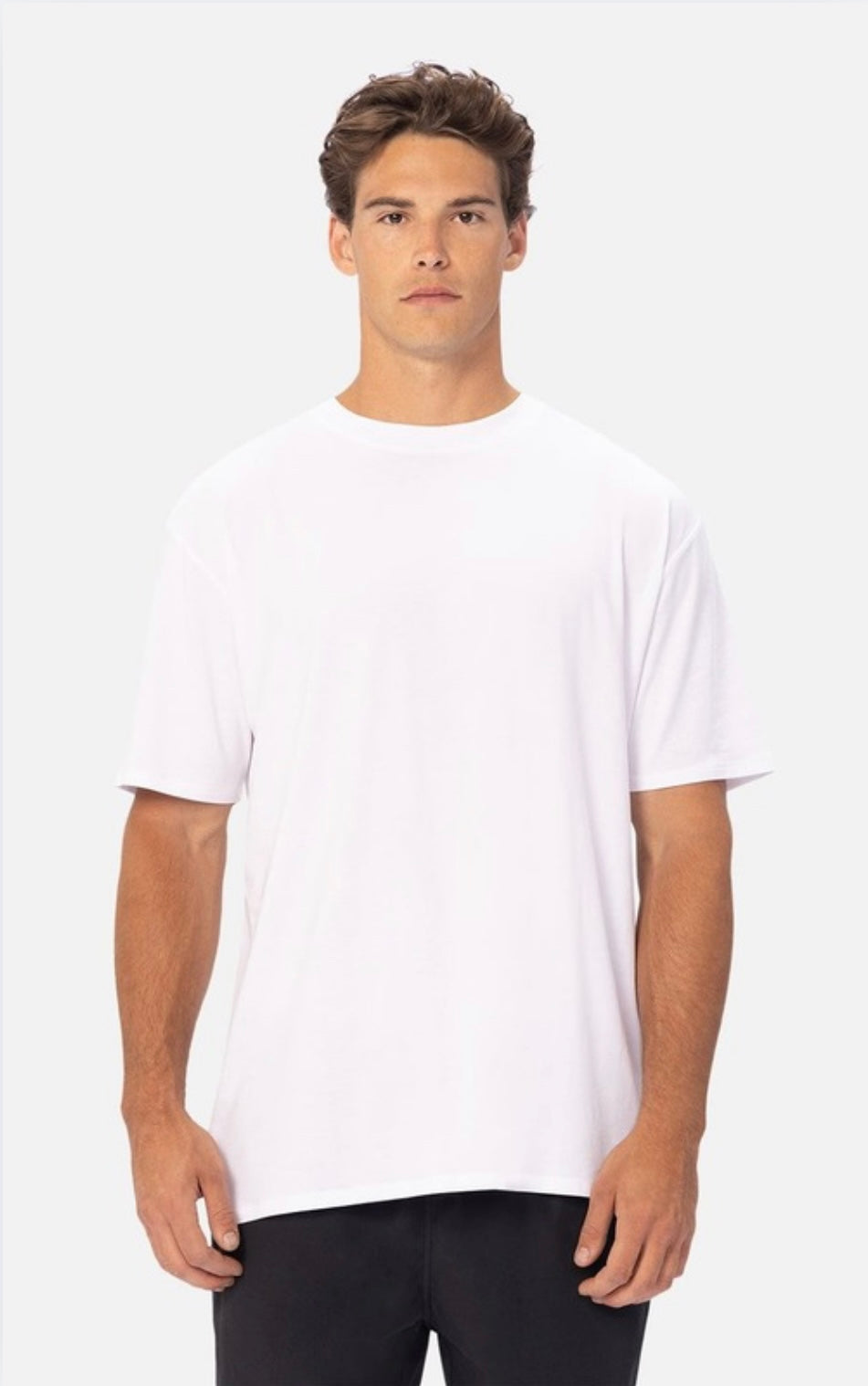 Polera Hombre Blanca Algodón Mi tienda