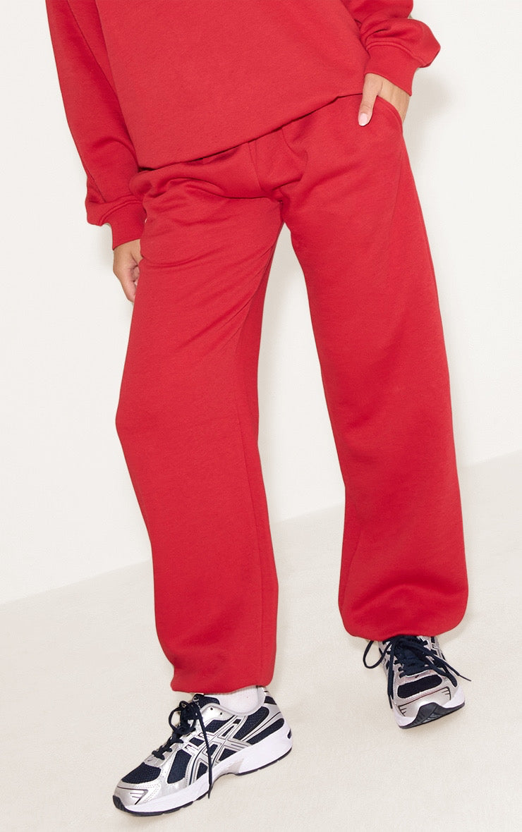 Conjunto Polo Rojo & Pantalón con Puño Mi tienda