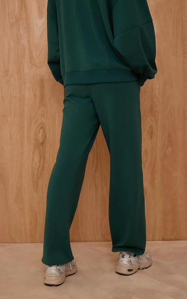 Pantalón Verde Puño Algodón Mi tienda