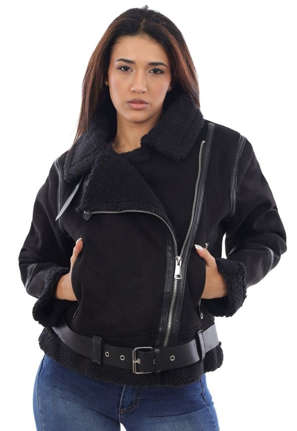 Chaqueta Chiporro Cinturón Negro