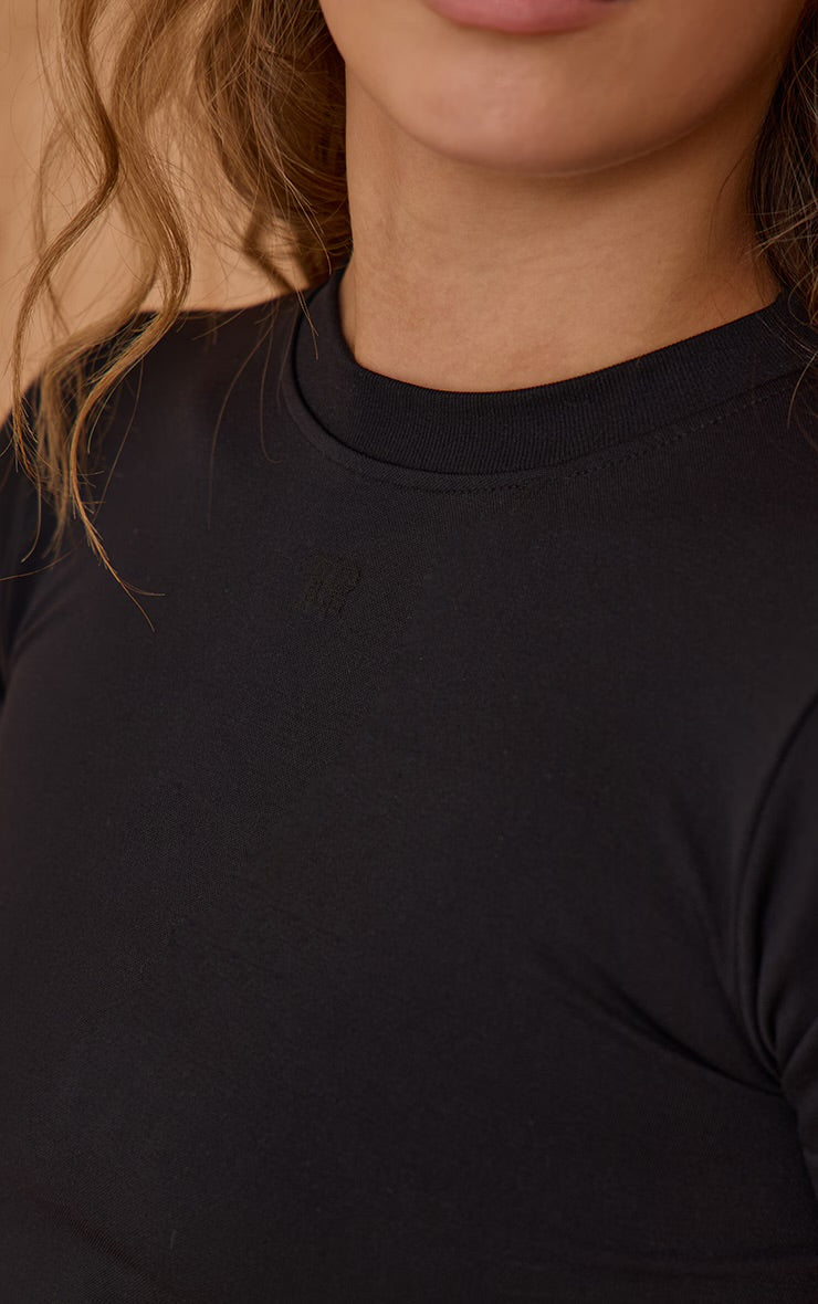 Polera Negra Tipo Skims Mi tienda