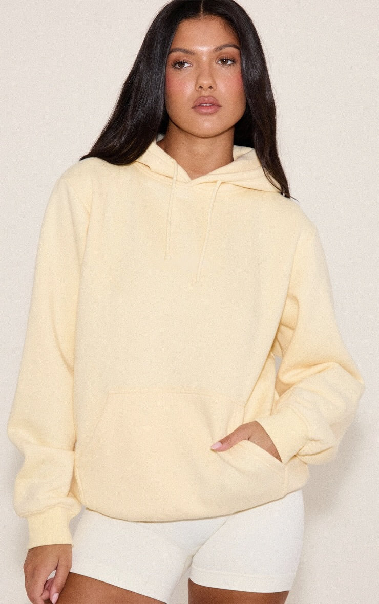 Polerón Buzo Amarillo Vainilla