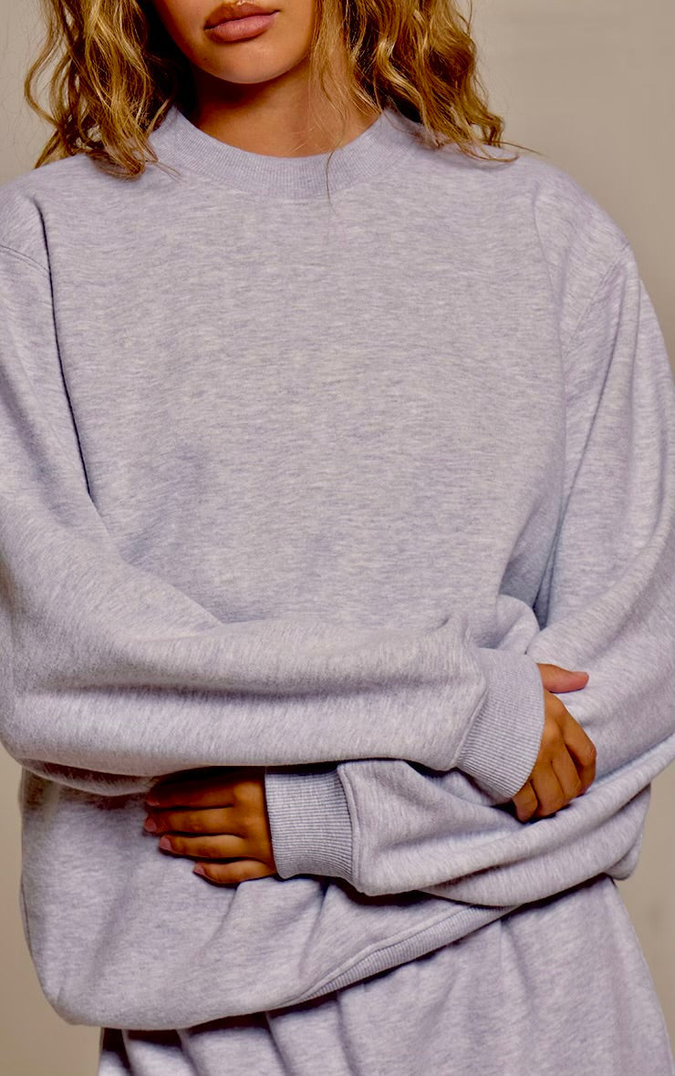 Polerón Gris Polo Algodón Mi tienda