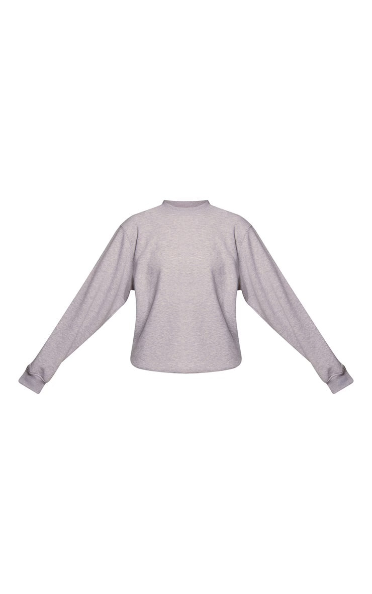 Polerón Polo Algodón Gris Mi tienda