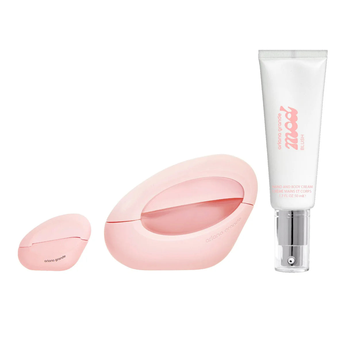 ESTUCHE ARIANA GRANDE MOD BLUSH – EDP + MINI + CREMA Mi tienda